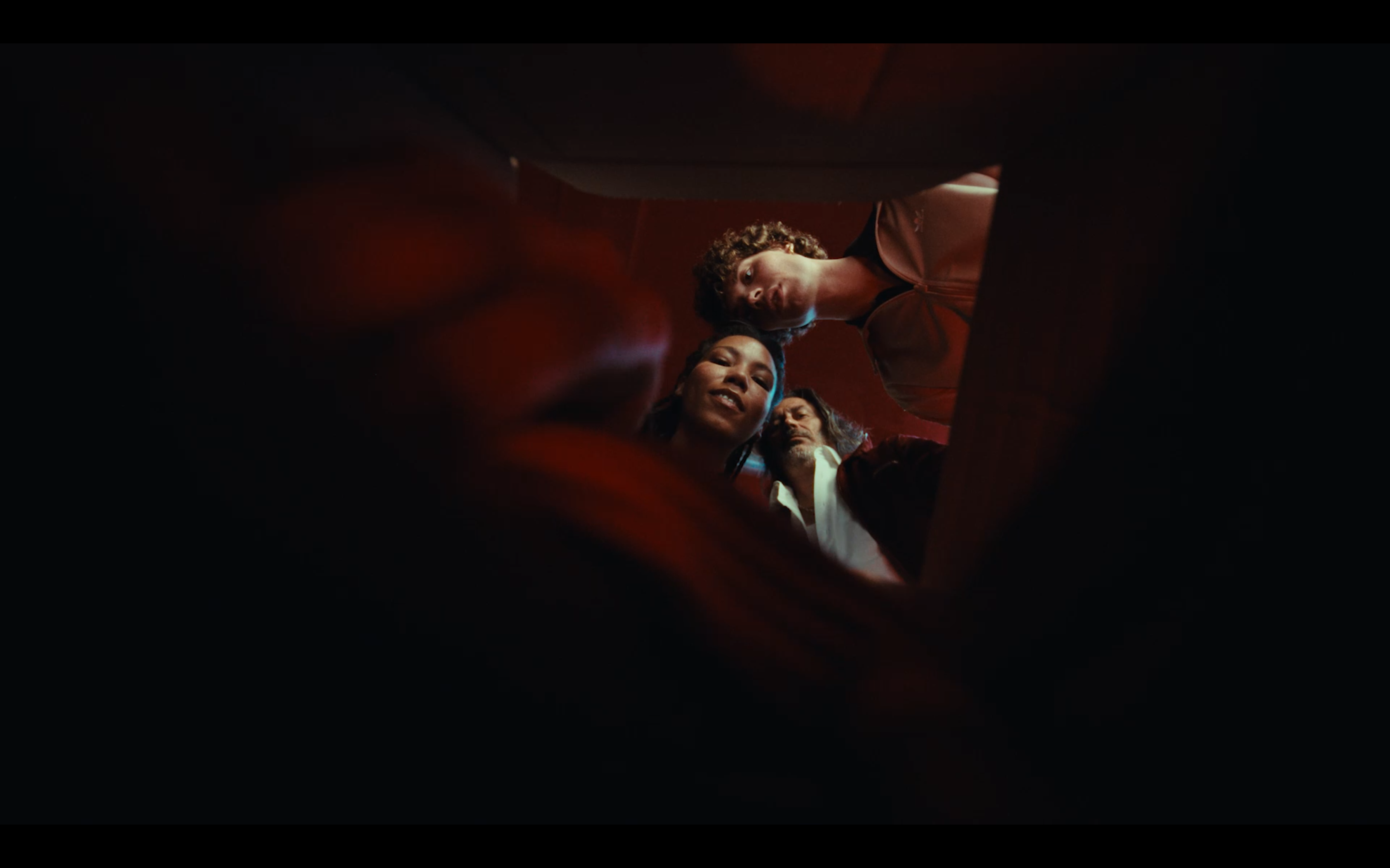 Adidas × AS Roma — three boys seen from inside a bag