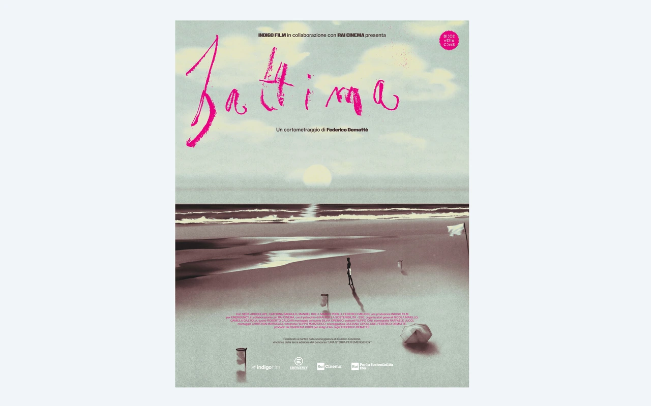 The film poster for Battima, directed by Federico Dematté